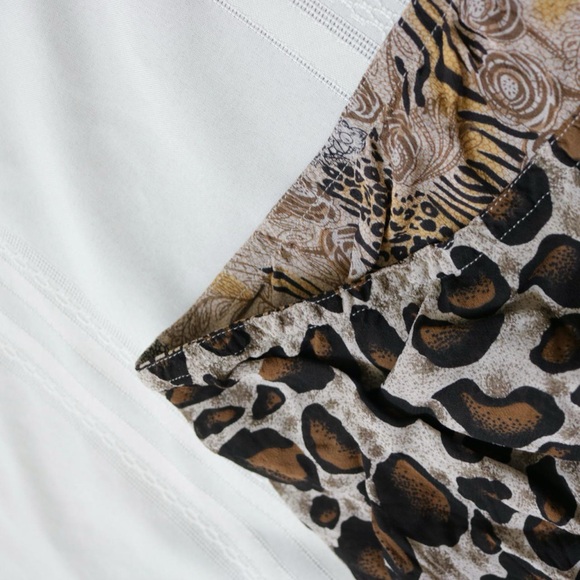 Reversible wild cat print skirt - Picture 4 of 9